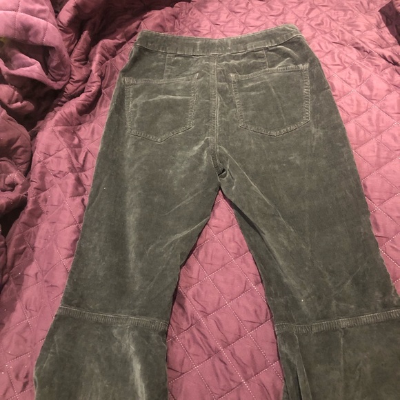 Free people cord on flare black size 26 - Picture 6 of 15